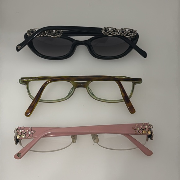 Lot of 10 pairs of designer eyeglasses frames for parts or repair Coach Brighton - Picture 6 of 8